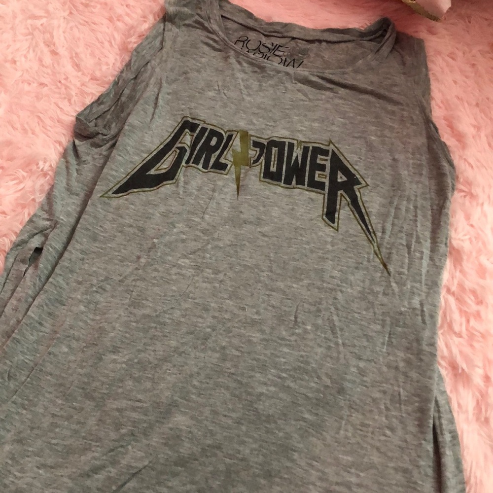 Girl power tank